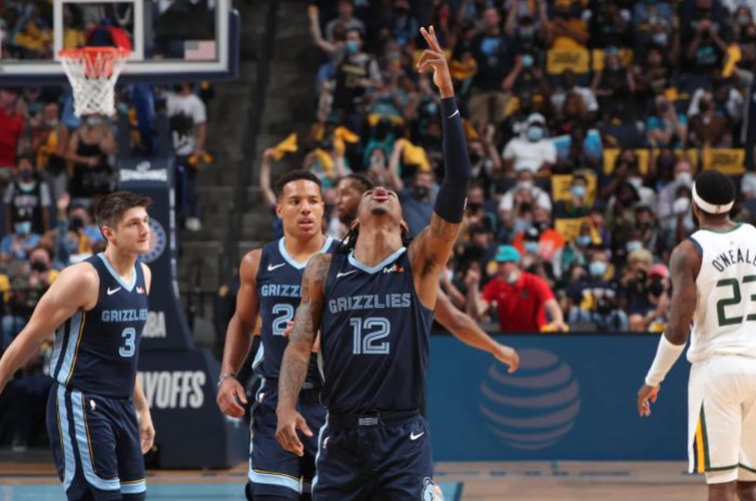  灰熊,莫兰特突破新高助球队登顶西部